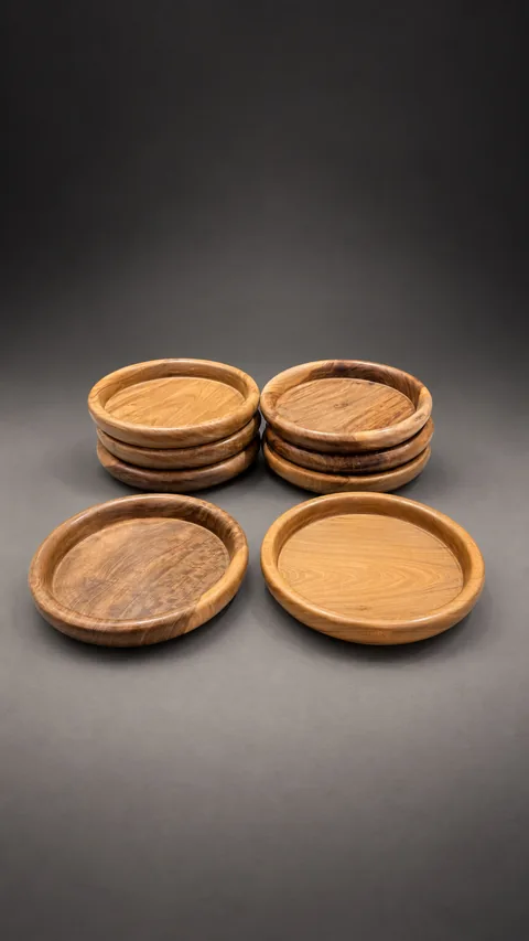 Plato Hondo Tajy · Edición Herencia de madera, hecho por DPINOS en Caaguazú